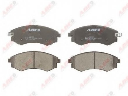 Комплект гальмівних колодок, дискове гальмо ABE C10313ABE (фото 1)