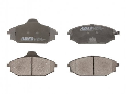 Комплект тормозных колодок, дисковый тормоз ABE C10507ABE (фото 1)