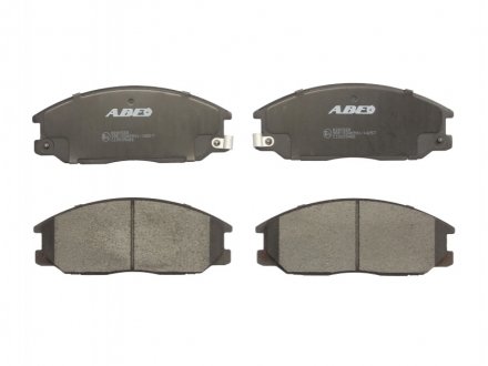 Комплект гальмівних колодок, дискове гальмо ABE C10509ABE