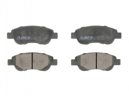 Комплект тормозных колодок, дисковый тормоз ABE C12112ABE (фото 1)