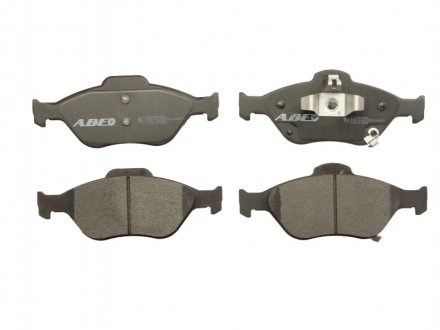 Комплект тормозных колодок, дисковый тормоз ABE C12118ABE (фото 1)