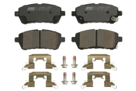 Тормозные колодки, дисковые. ABE C13063ABEP