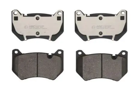 Комплект гальмівних колодок, дискове гальмо ABE C1A060ABE