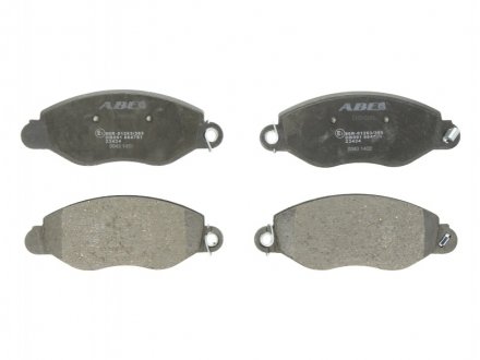 Комплект тормозных колодок, дисковый тормоз ABE C1G040ABE (фото 1)