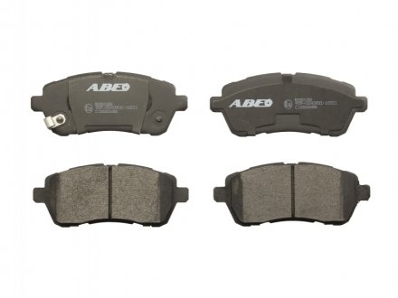Комплект тормозных колодок, дисковый тормоз ABE C1G062ABE (фото 1)