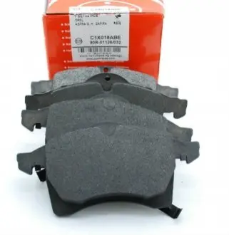 Комплект гальмівних колодок, дискове гальмо ABE C1X018ABE
