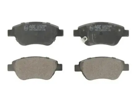 Комплект гальмівних колодок, дискове гальмо ABE C1X034ABE