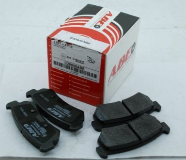 Комплект тормозных колодок, дисковый тормоз ABE C20006ABE
