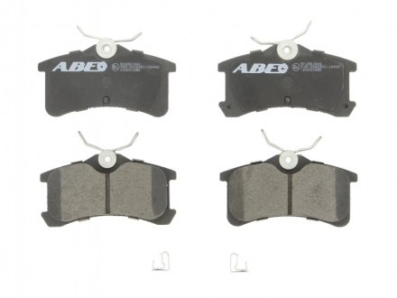 Комплект гальмівних колодок, дискове гальмо ABE C22021ABE