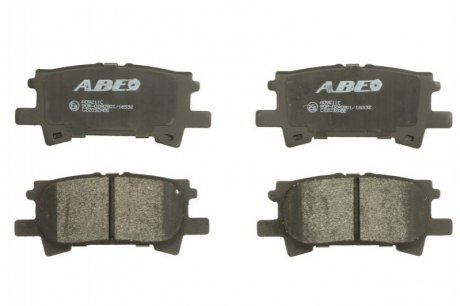 Комплект тормозных колодок, дисковый тормоз ABE C22032ABE (фото 1)