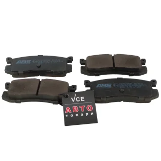 Комплект гальмівних колодок, дискове гальмо ABE C23006ABE