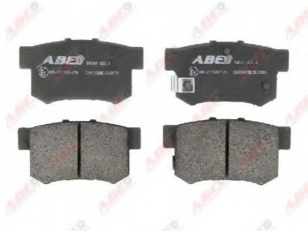 Комплект гальмівних колодок, дискове гальмо ABE C24005ABE (фото 1)