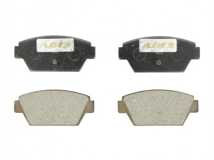 Комплект тормозных колодок, дисковый тормоз ABE C25000ABE (фото 1)