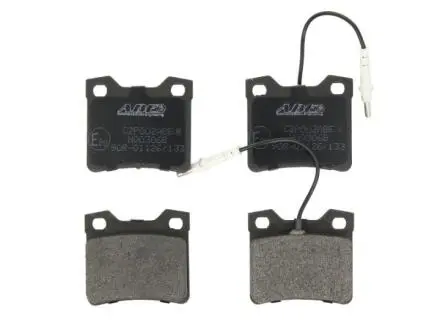 Комплект тормозных колодок, дисковый тормоз ABE C2P002ABE