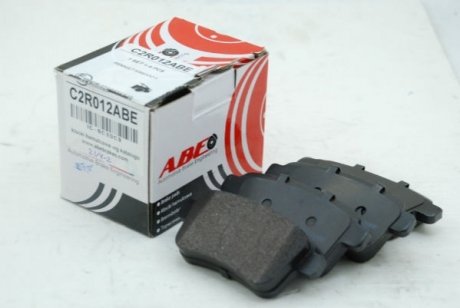 Комплект тормозных колодок, дисковый тормоз ABE C2R012ABE (фото 1)
