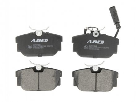 Комплект тормозных колодок, дисковый тормоз ABE C2W010ABE (фото 1)