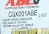 Тормозной диск ABE C3X001ABE (фото 4)