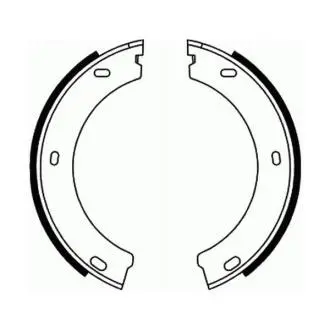 Комплект тормозных колодок, стояночная тормозная система. ABE CRP000ABE