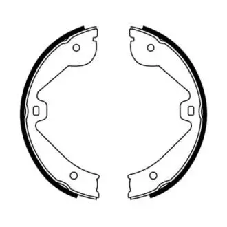 Комплект тормозных колодок, стояночная тормозная система. ABE CRW000ABE