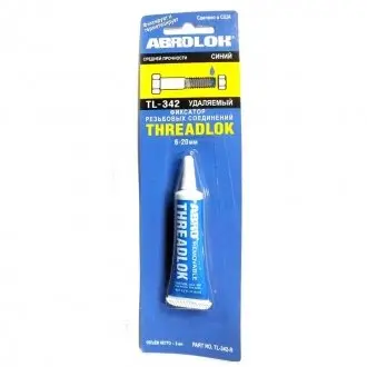 Фіксатор різьблення синій 6мл ABRO TL-342