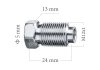 Штуцер М12x1 гальмівної трубки 4,75мм (тато) L=24мм ACS 5-100-104х (фото 1)