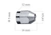 Штуцер 3/8x24 тормозной трубки 4,75мм (мама) L=16мм ACS 5-100-111 (фото 1)