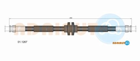 Гальмівний шланг ADRIAUTO 01.1267