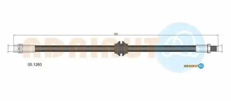 Шланг тормозов передний ADRIAUTO 05.1260