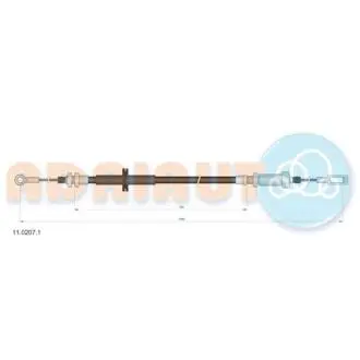Тросик, cтояночный тормоз ADRIAUTO 11.0207.1