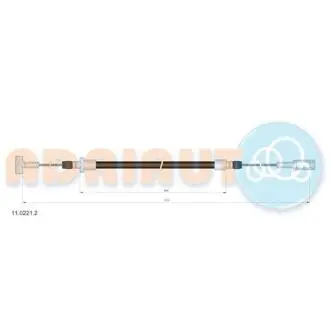 Тросик, cтояночный тормоз ADRIAUTO 11.0221.2