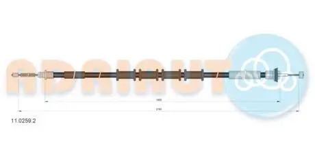 Трос зупиночних гальм ADRIAUTO 11.0259.2