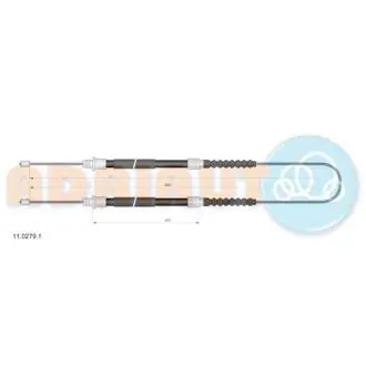 Тросик, cтояночный тормоз ADRIAUTO 11.0279.1