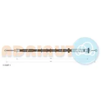 Тросик, cтояночный тормоз ADRIAUTO 11.0297.1