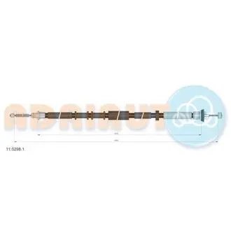 Тросик, cтояночный тормоз ADRIAUTO 11.0298.1