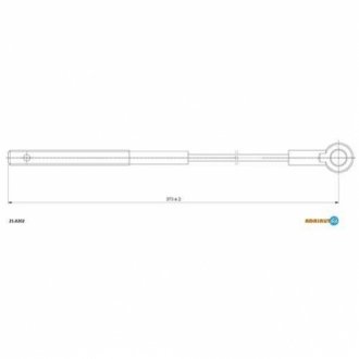 Тросик, cтояночный тормоз ADRIAUTO 21.0202