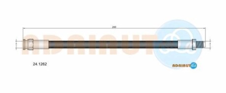 Шланг тормозной ADRIAUTO 24.1262