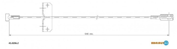 Трос зупиночних гальм ADRIAUTO 4102062 (фото 1)