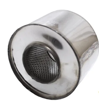 Вставка вместо катализатора в коллектор 120/ 80 (диаметр/высота) (сварной) нержавейка AGK FA12080