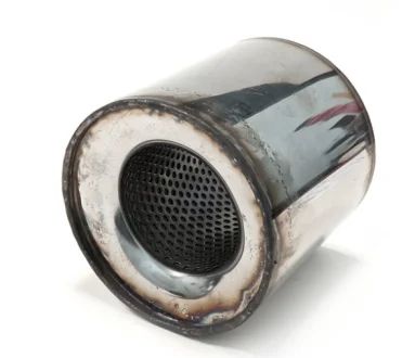 Вставка вместо катализатора в коллектор 90/85 (диаметр/высота) (сварной) нержавейка AGK FA90085