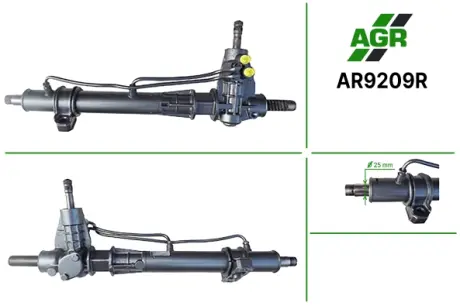Рулевая рейка с ГУР восстановленная ALFA ROMEO 164 1987-1992,FIAT Croma 1985-1996,LANCIA Thema 1987- AGR AR9209R