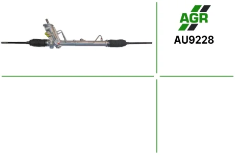 Рулевая рейка с гпк, новая, audi a2 02.00-08.05;seat cordoba 09.02-11.09;seat ibiza iv 02.02-11.09 AGR AU9228