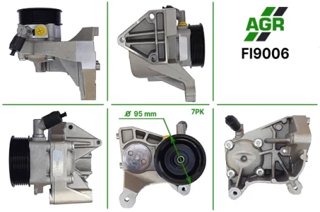 Насос гпк с механическим приводом, новый, fiat ducato 02-06; iveco daily 2002-2006 AGR FI9006