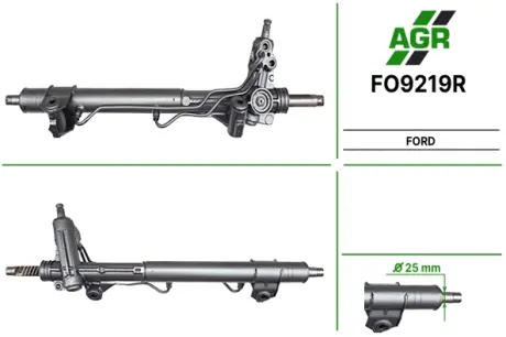 Рулевая рейка с ГУР, восстановлена, FORD SCORPIO 4*4 88-94 AGR FO9219R