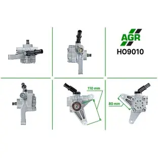 Насос ГУР новый HONDA ACCORD 07-,HONDA PILOT 08- AGR HO9010