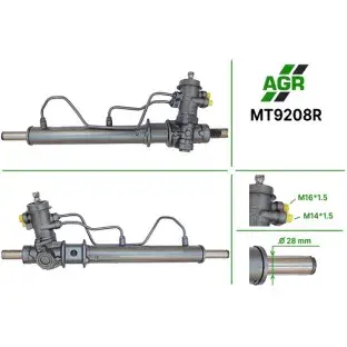 Рульова рейка з ГУР відновлена MITSUBISHI LANCER 92-00 AGR MT9208R