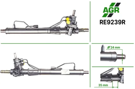 Рулевая рейка с гпк, восстановлена, renault megane 1996-2003 smi-koyo AGR RE9239R