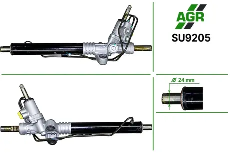 Рулевая рейка с ГУР новая SUBARU Impreza G12 2007-,SUBARU Legacy B13 2003-2009 AGR SU9205
