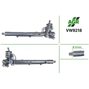 Рулевая рейка с ГУР новая VW CADDY III (2KB, 2KJ, 2CB, 2CJ) 04-10 AGR VW9218