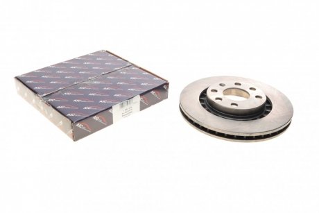 Гальмівний диск (передній) opel astra f/kadett/vectra 84-/daewoo lanos 97- (256x24) AIC 51718 (фото 1)