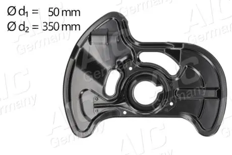 Кожух тормозного диска передний левый AIC 56171